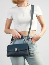 Cross Body Tas Patsie Guess Blauw patsie ZG991920-vue-porte